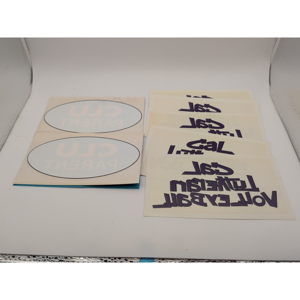 California Lutheran University Volleyball Stickers Car Decal Lot Of 7